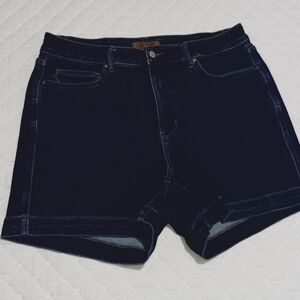 EUC Judy Blue Dark Blue Denim  Shorts  Size 1XL